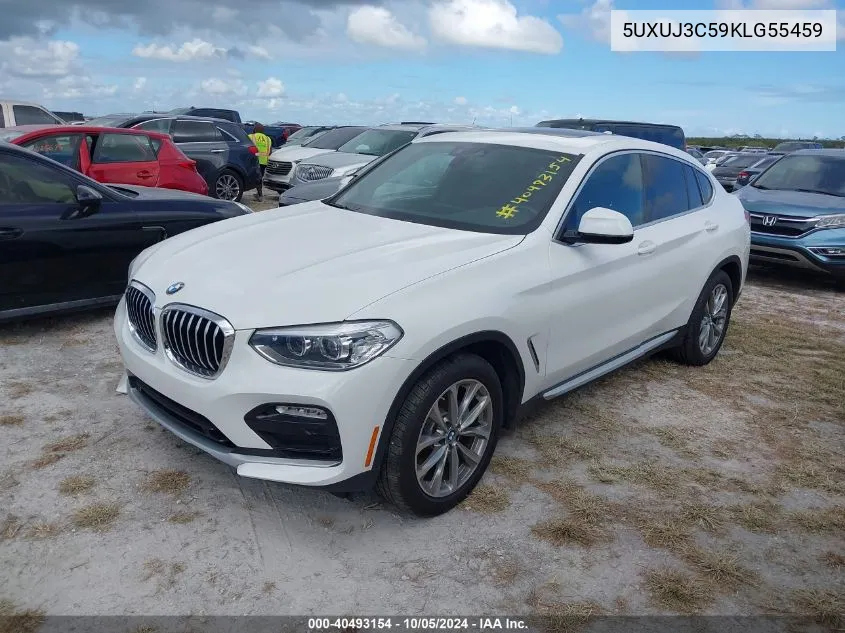 5UXUJ3C59KLG55459 2019 BMW X4 xDrive30I