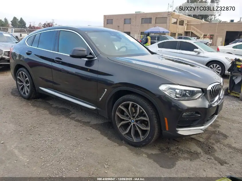 5UX2V1C03LLZ32870 2020 BMW X4 xDrive30I