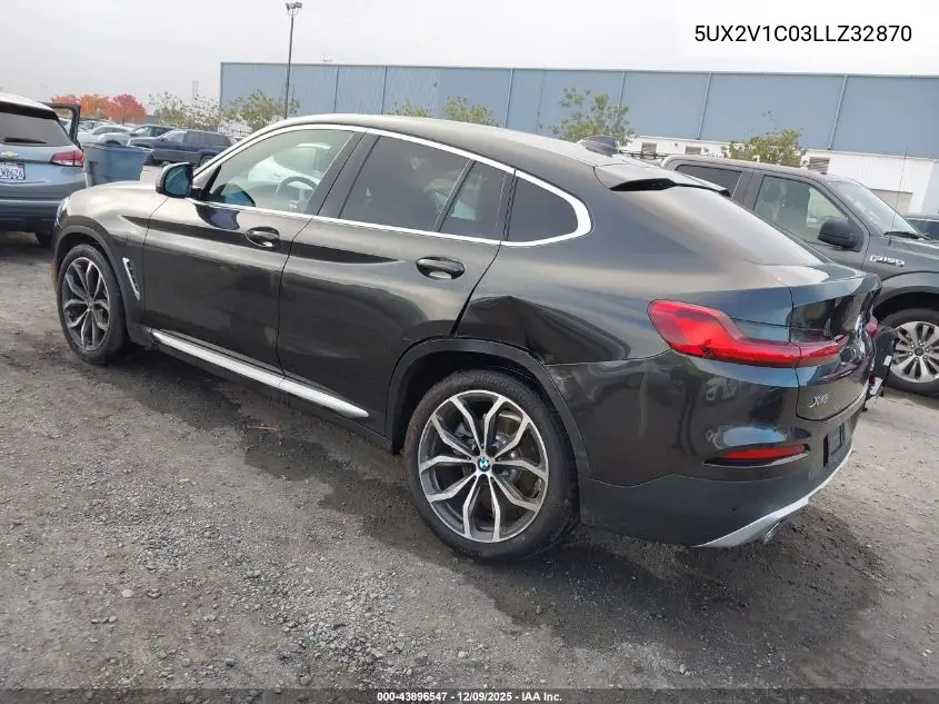 5UX2V1C03LLZ32870 2020 BMW X4 xDrive30I