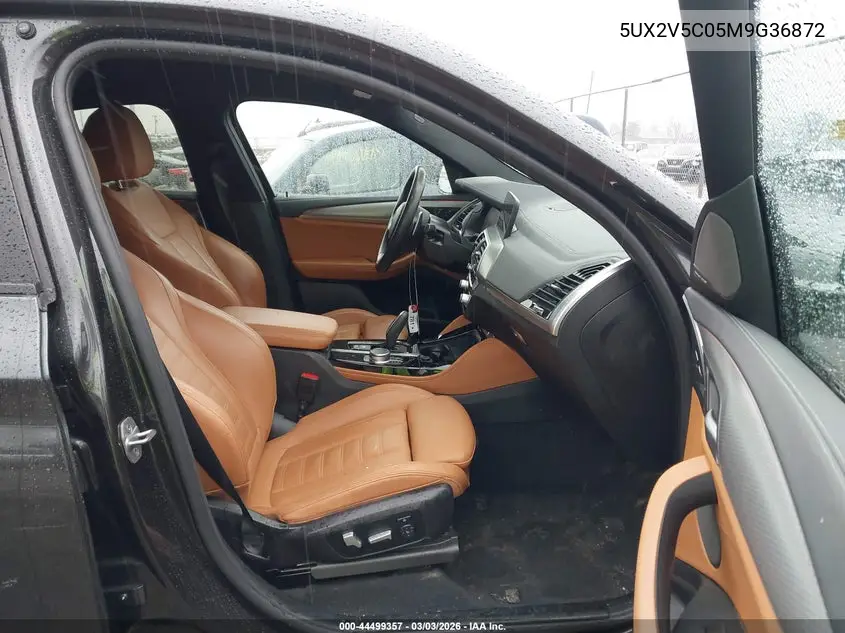 2021 BMW X4 M40I VIN: 5UX2V5C05M9G36872 Lot: 44499357