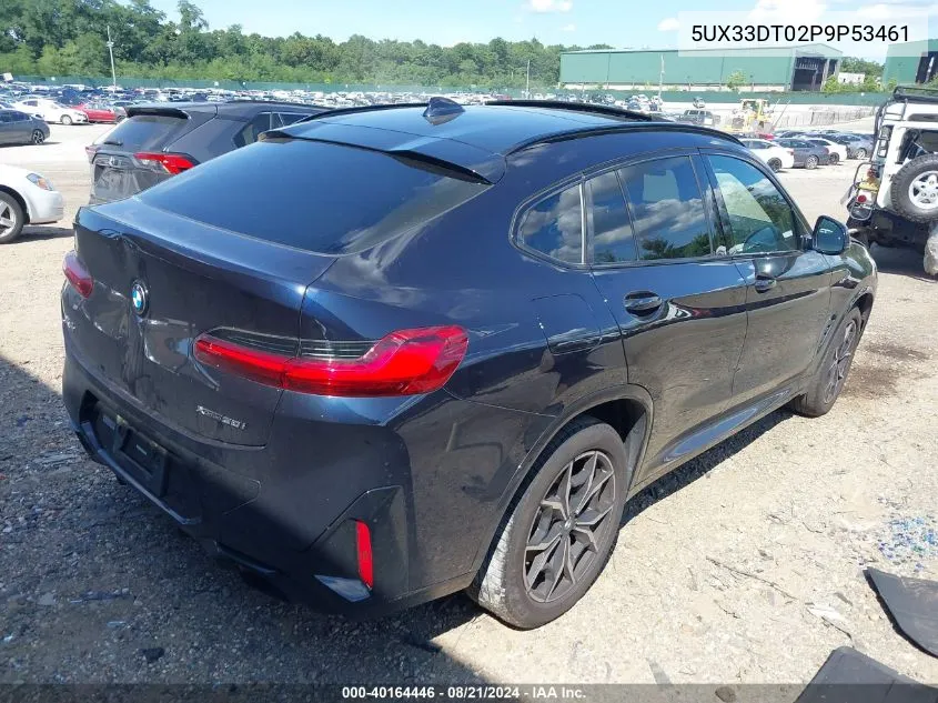 5UX33DT02P9P53461 2023 BMW X4 xDrive30I