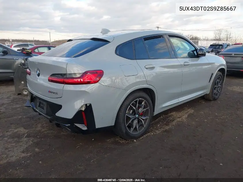 5UX43DT02S9Z85667 2025 BMW X4 M40I