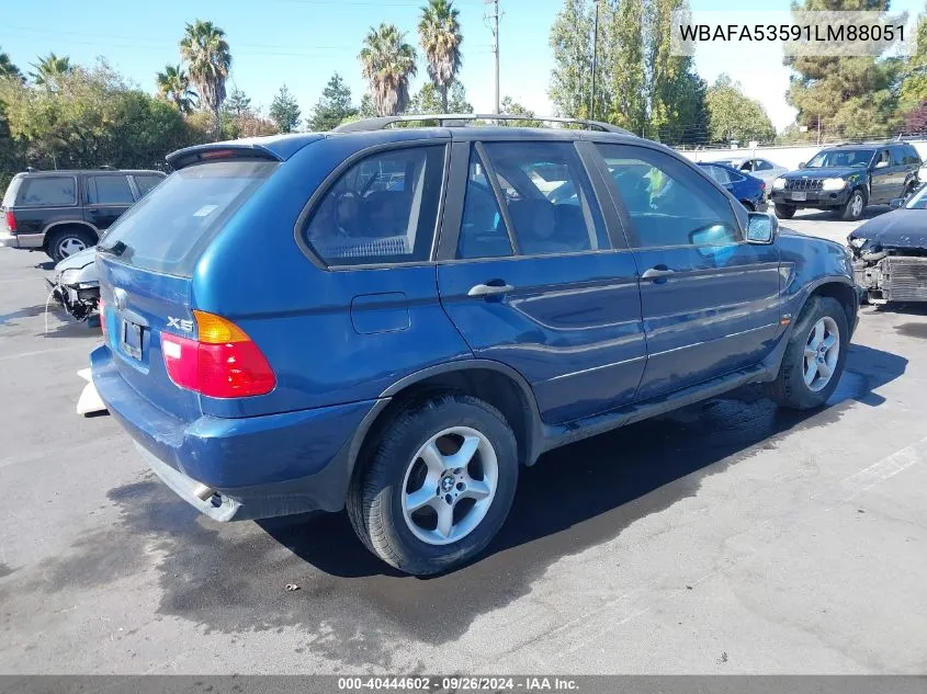 WBAFA53591LM88051 2001 BMW X5 3.0