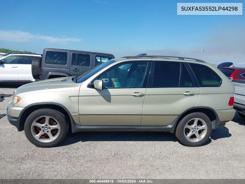 5UXFA53552LP44298 2002 BMW X5 3.0I