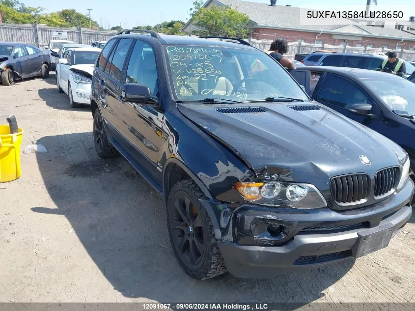 5UXFA13584LU28650 2004 BMW X5