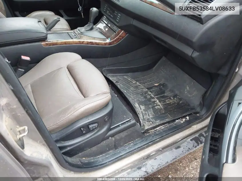 5UXFB53584LV08633 2004 BMW X5 4.4I