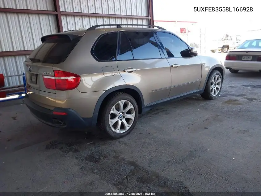 5UXFE83558L166928 2008 BMW X5 4.8I