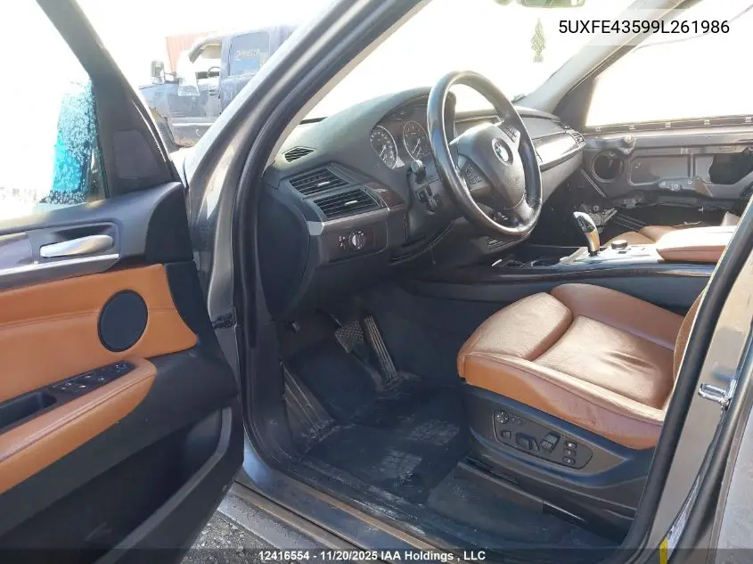 5UXFE43599L261986 2009 BMW X5 xDrive30I