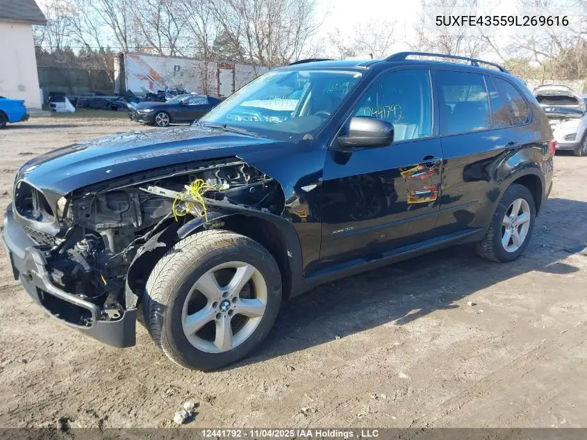 5UXFE43559L269616 2009 BMW X5 xDrive30I