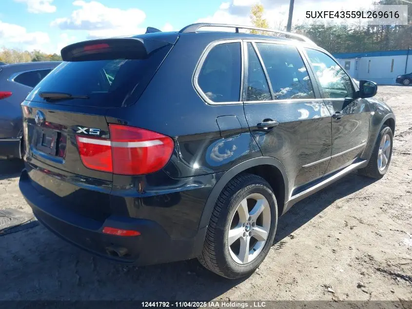 5UXFE43559L269616 2009 BMW X5 xDrive30I