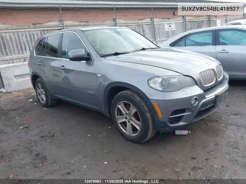 5UXZV8C54BL418527 2011 BMW X5 xDrive50I