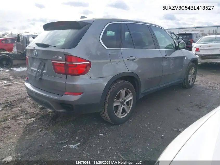 5UXZV8C54BL418527 2011 BMW X5 xDrive50I