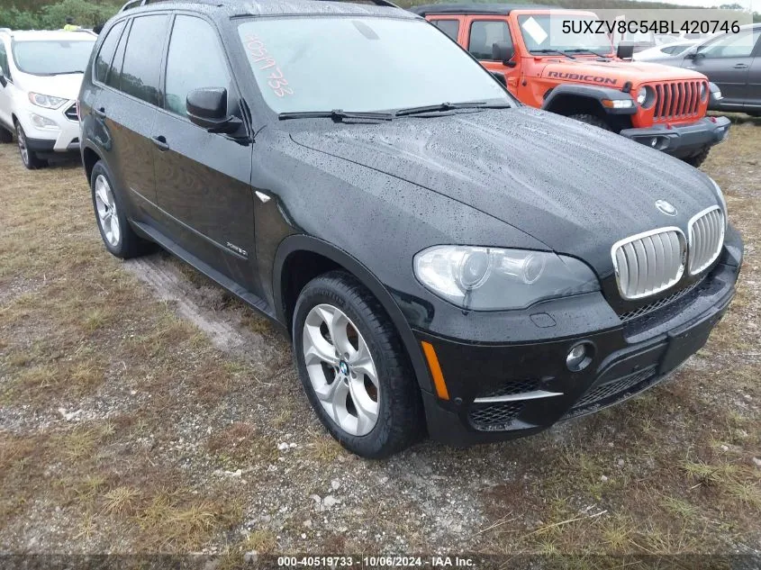 5UXZV8C54BL420746 2011 BMW X5 xDrive50I