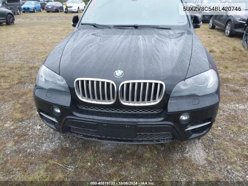 5UXZV8C54BL420746 2011 BMW X5 xDrive50I