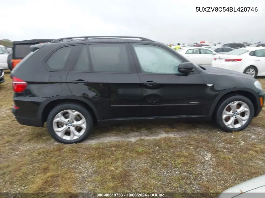 5UXZV8C54BL420746 2011 BMW X5 xDrive50I