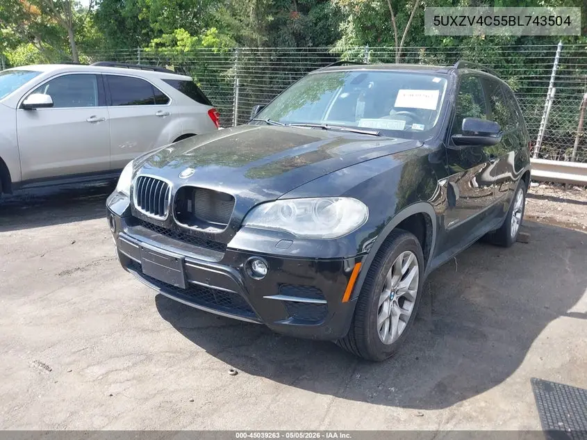 2011 BMW X5 xDrive35I/xDrive35I Premium/xDrive35I Sport Activity VIN: 5UXZV4C55BL743504 Lot: 45039263