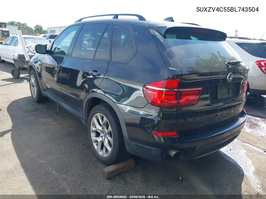 2011 BMW X5 xDrive35I/xDrive35I Premium/xDrive35I Sport Activity VIN: 5UXZV4C55BL743504 Lot: 45039263