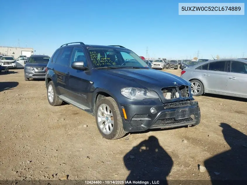 5UXZW0C52CL674889 2012 BMW X5 xDrive35D