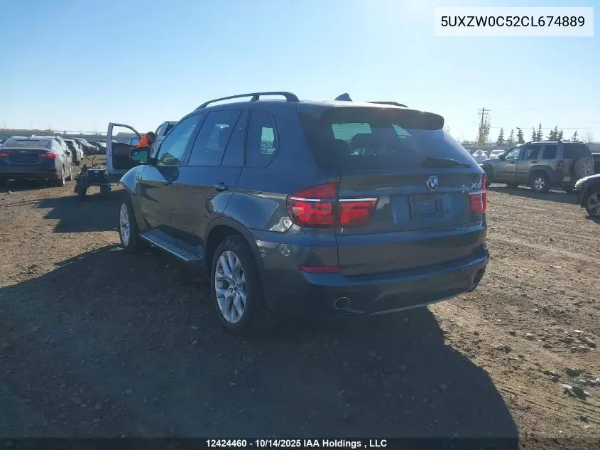 5UXZW0C52CL674889 2012 BMW X5 xDrive35D