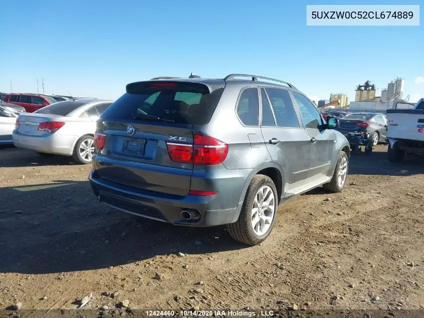 5UXZW0C52CL674889 2012 BMW X5 xDrive35D