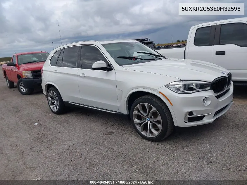 5UXKR2C53E0H32598 2014 BMW X5 Sdrive35I