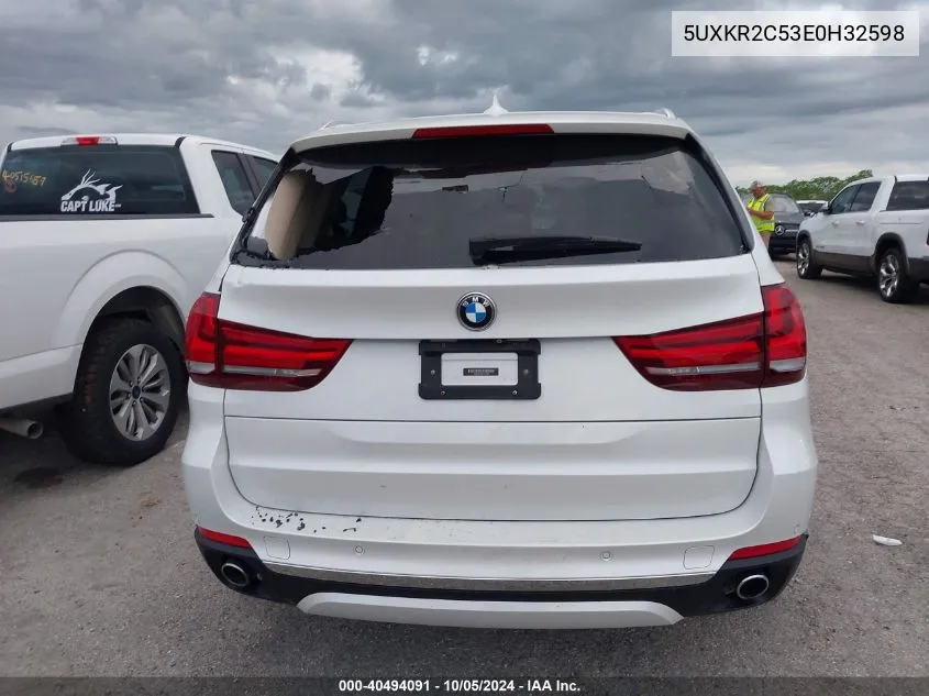 5UXKR2C53E0H32598 2014 BMW X5 Sdrive35I