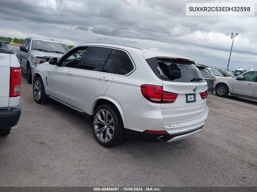 5UXKR2C53E0H32598 2014 BMW X5 Sdrive35I