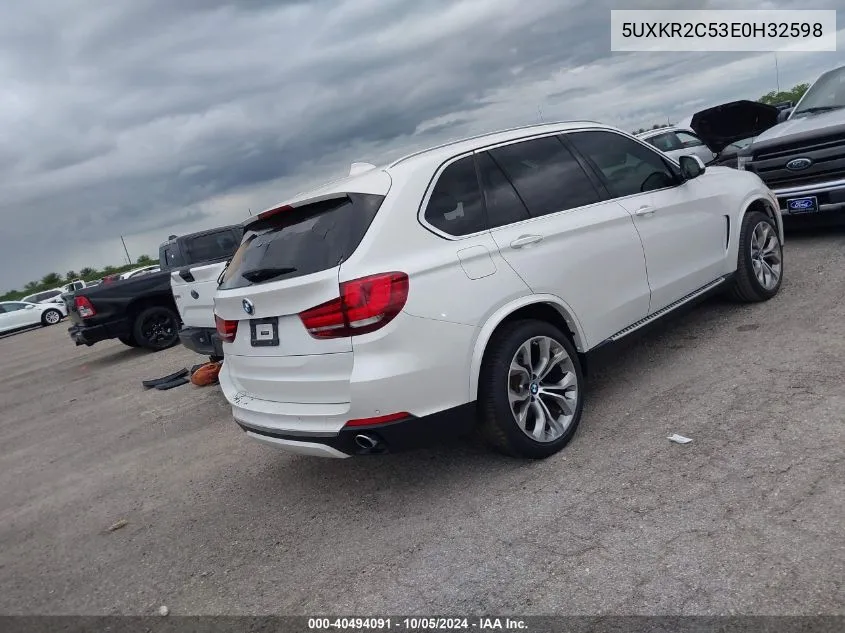 5UXKR2C53E0H32598 2014 BMW X5 Sdrive35I