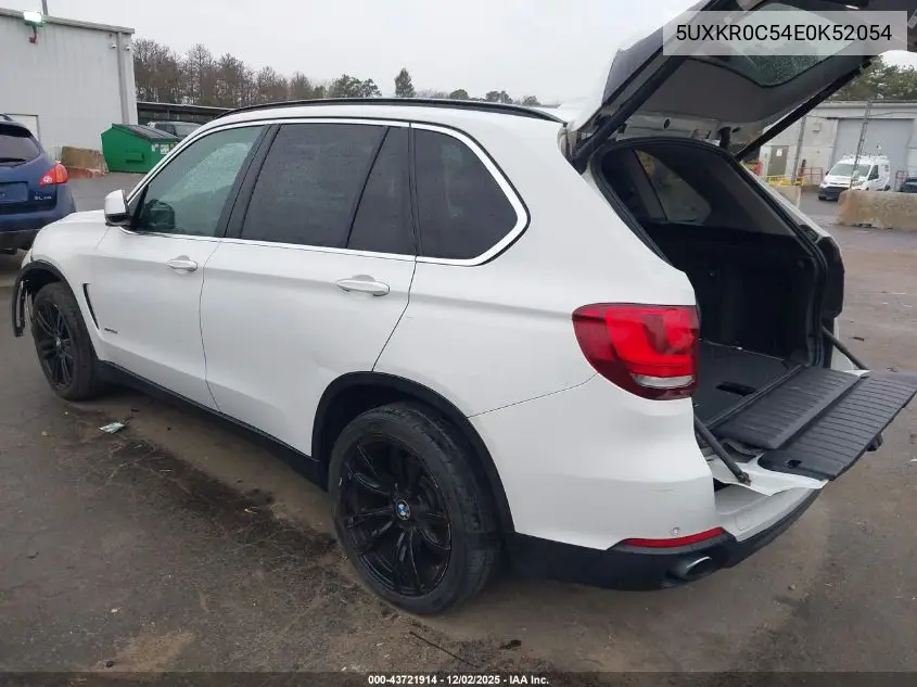 5UXKR0C54E0K52054 2014 BMW X5 xDrive35I