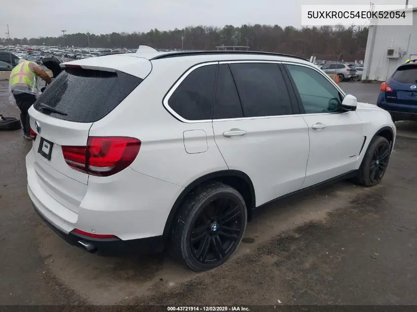 5UXKR0C54E0K52054 2014 BMW X5 xDrive35I