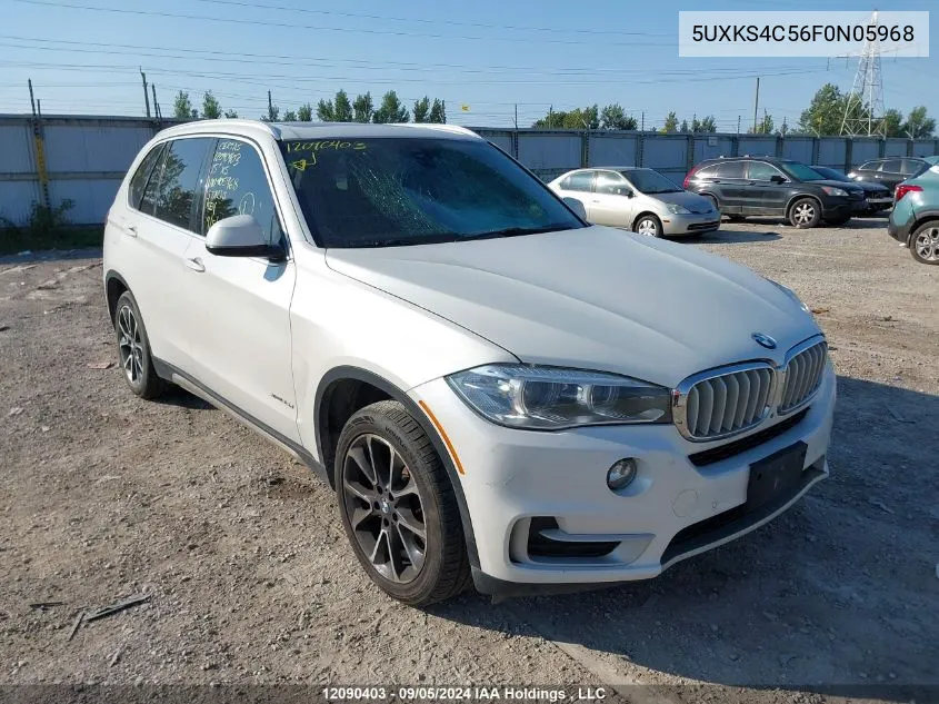 5UXKS4C56F0N05968 2015 BMW X5 xDrive35D