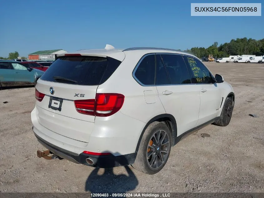 5UXKS4C56F0N05968 2015 BMW X5 xDrive35D