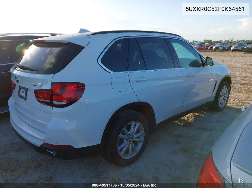 5UXKR0C52F0K64561 2015 BMW X5 xDrive35I