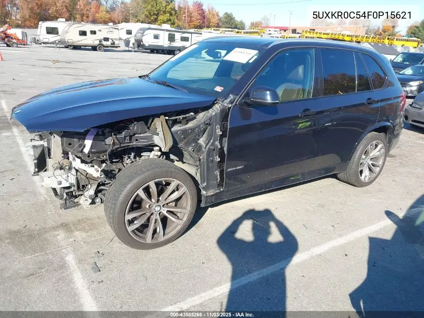 5UXKR0C54F0P15621 2015 BMW X5 xDrive35I