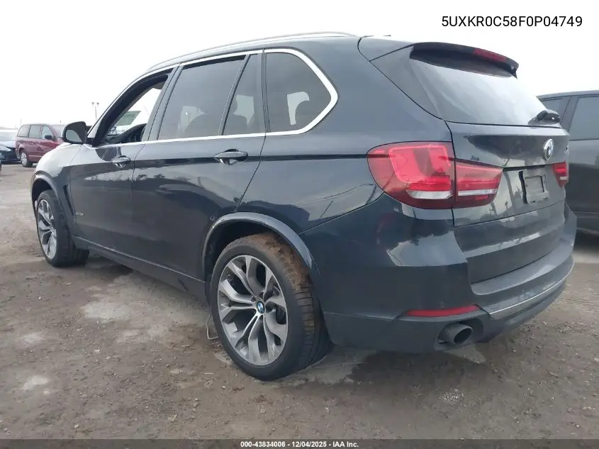 5UXKR0C58F0P04749 2015 BMW X5 xDrive35I