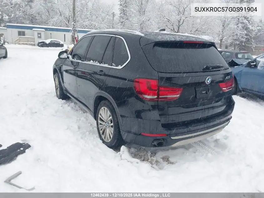 5UXKR0C57G0S91904 2016 BMW X5 xDrive35I