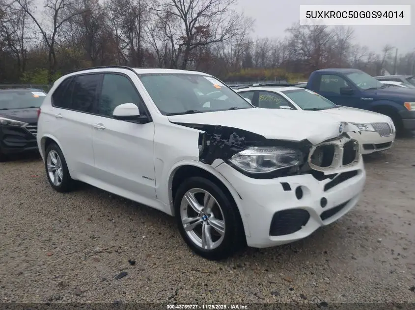 5UXKR0C50G0S94014 2016 BMW X5 xDrive35I