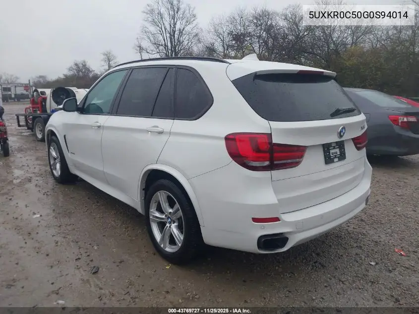 5UXKR0C50G0S94014 2016 BMW X5 xDrive35I