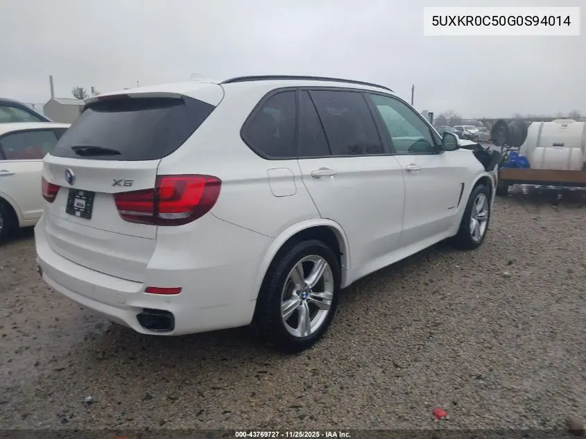 5UXKR0C50G0S94014 2016 BMW X5 xDrive35I
