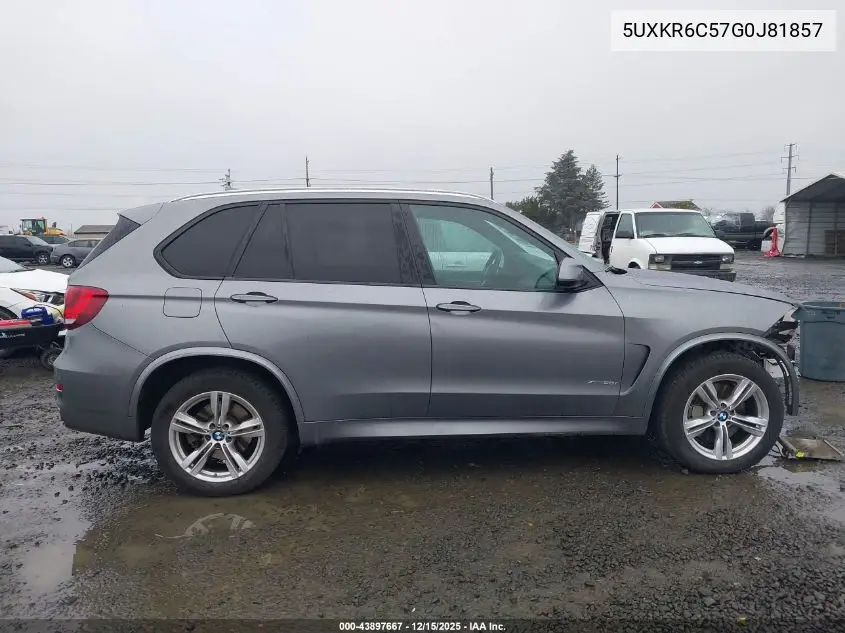 5UXKR6C57G0J81857 2016 BMW X5 xDrive50I