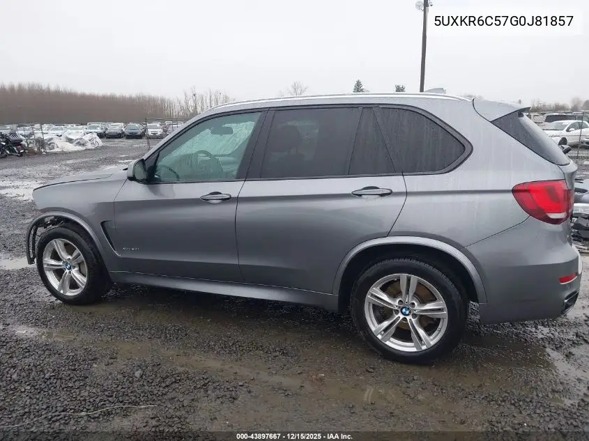 5UXKR6C57G0J81857 2016 BMW X5 xDrive50I