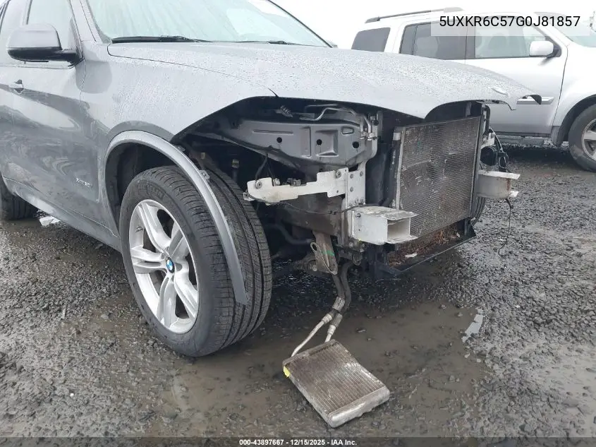 5UXKR6C57G0J81857 2016 BMW X5 xDrive50I