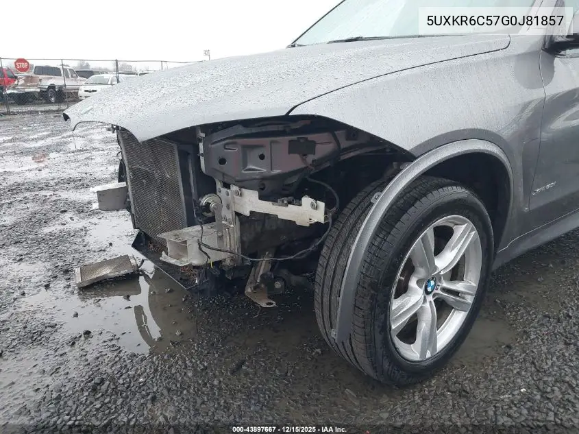 5UXKR6C57G0J81857 2016 BMW X5 xDrive50I