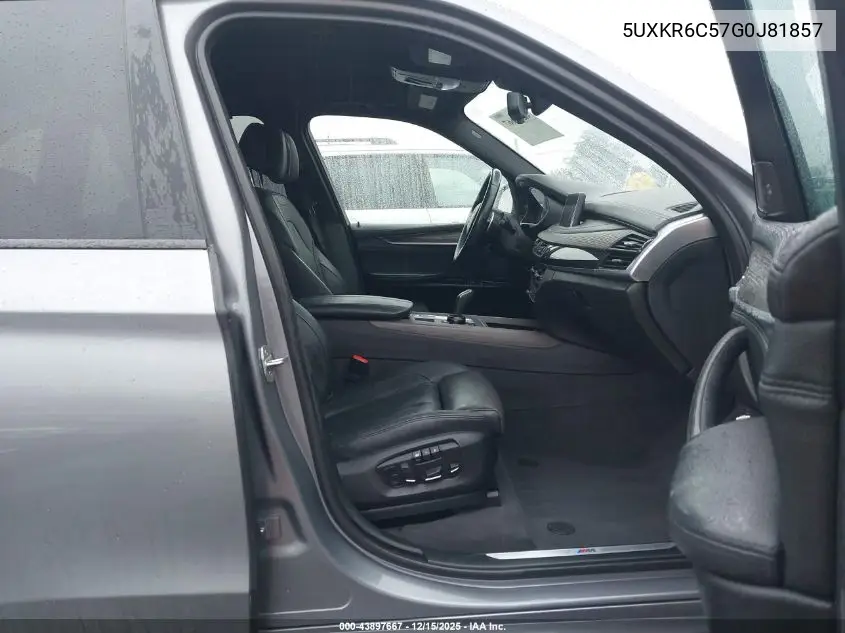 5UXKR6C57G0J81857 2016 BMW X5 xDrive50I