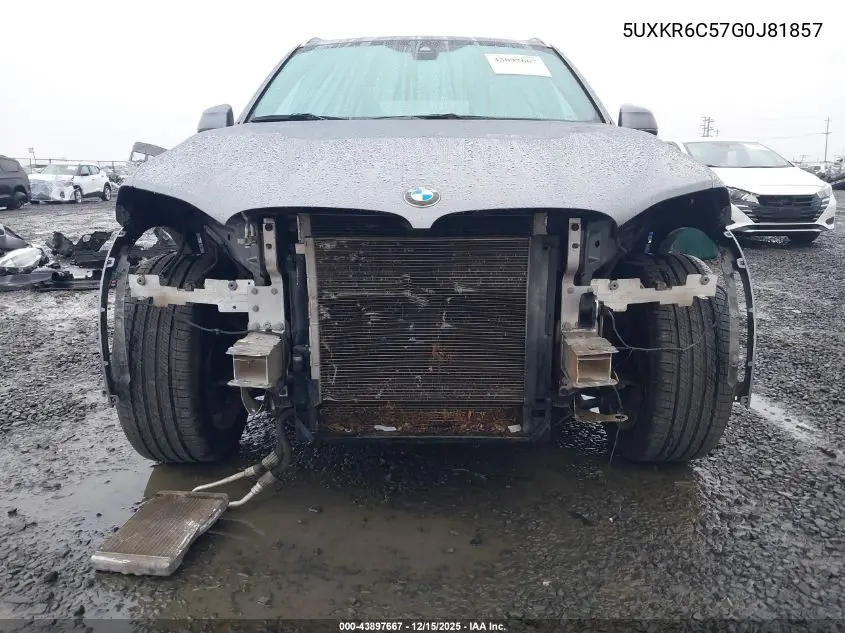 5UXKR6C57G0J81857 2016 BMW X5 xDrive50I