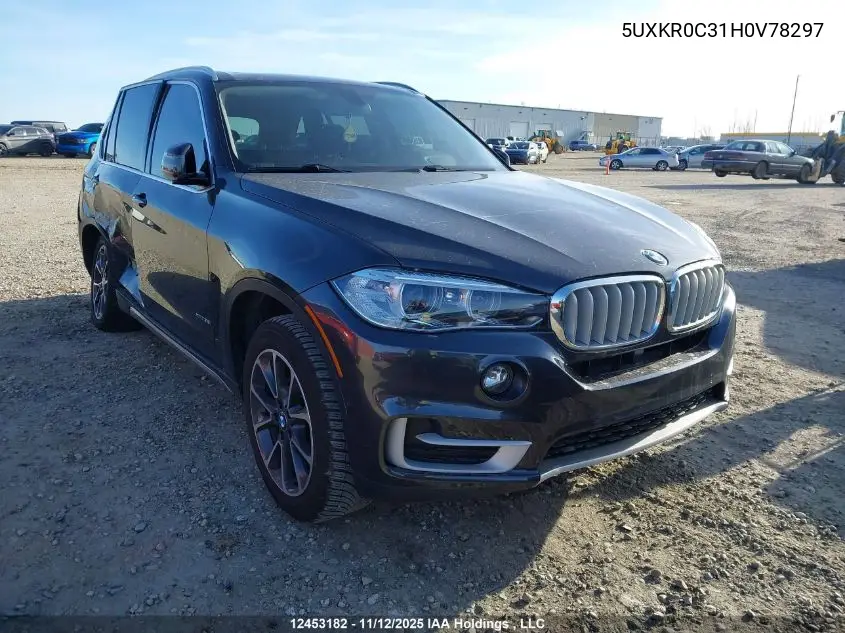5UXKR0C31H0V78297 2017 BMW X5 xDrive35I