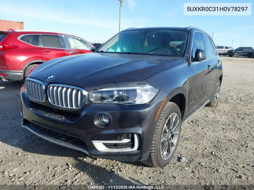5UXKR0C31H0V78297 2017 BMW X5 xDrive35I