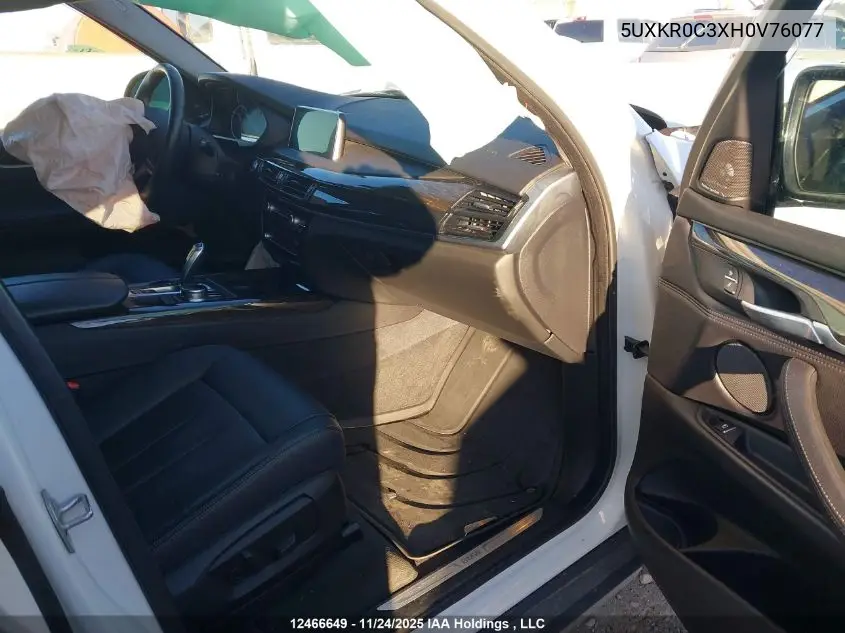 5UXKR0C3XH0V76077 2017 BMW X5 xDrive35I