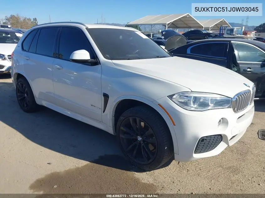 5UXKT0C51J0W03045 2018 BMW X5 Edrive xDrive40E Iperformance