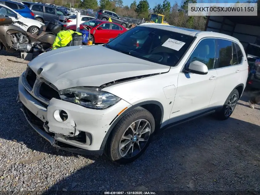 5UXKT0C5XJ0W01150 2018 BMW X5 Edrive xDrive40E Iperformance